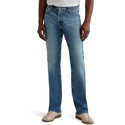 Классические джинсы-буткат Clint от AG Jeans с комфортной посадкой и эластичной тканью 11226489