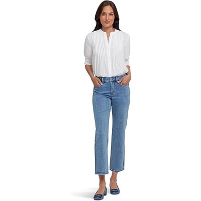 Джинсы Marilyn прямого кроя от NYDJ с эффектом коррекции фигуры, материал с Coolmax, 72% хлопка 11232382