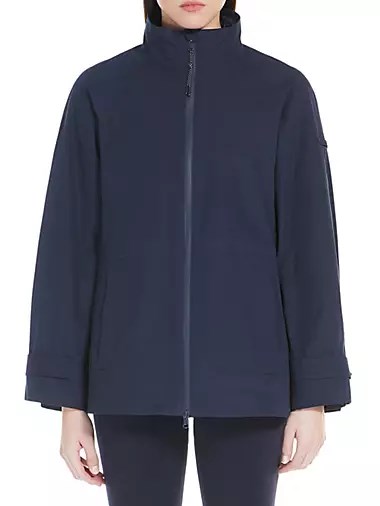 Дождевик Bertone от MM Max Mara с внутренним стёганым жилетом, длинными рукавами и воротником-стойкой 10047995