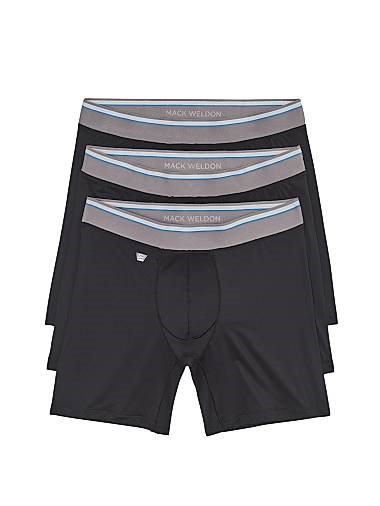 Мужские боксёры Endurance от Mack Weldon, 3 шт., с эластичным поясом и поддерживающей подкладкой 11169401