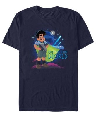 Fifth Sun Мужская футболка Out Of This World с узким модным кроем и круглым вырезом, 50% хлопок, 50% полиэстер 11239828