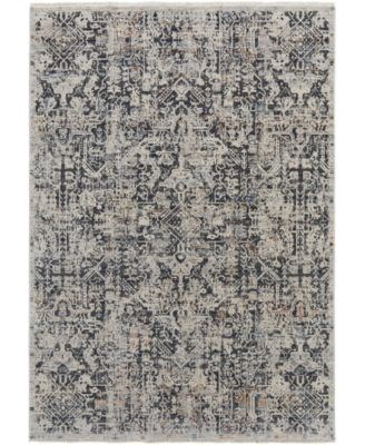 Feizy Ковер Kaia 5',x7',9 ,, мягкий на ощупь, с цветочным принтом, для внутреннего использования, высота ворса 1 см 11232899