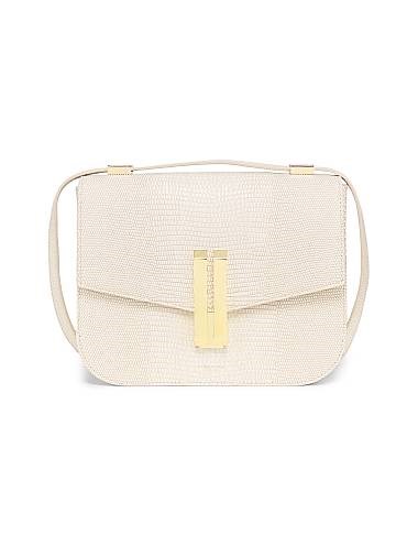 Demellier Сумка из натуральной кожи с тиснением, регулируемым ремешком и размерами 23 x 18 x 7 см 11029503