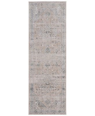 Feizy Ковровая дорожка Pasha 76x221 см, классический стиль, мягкий ворс 1.1 см, 74% полиэстер, 22% хлопок, 4% латекс 11233129