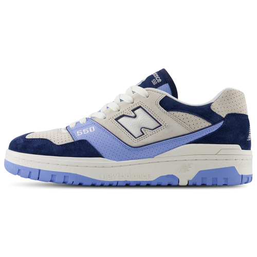 Кроссовки New Balance 550 с верхом из кожи и сетки, на шнуровке, с резиновой подошвой для отличного сцепления 11233889