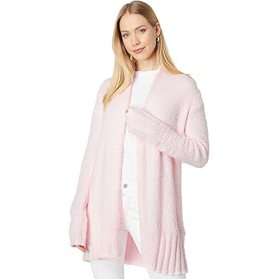 Кардиган Basia от Lilly Pulitzer, 100% полиэстер, открытый перед, длинные рукава, стеганые манжеты и подол 11177629