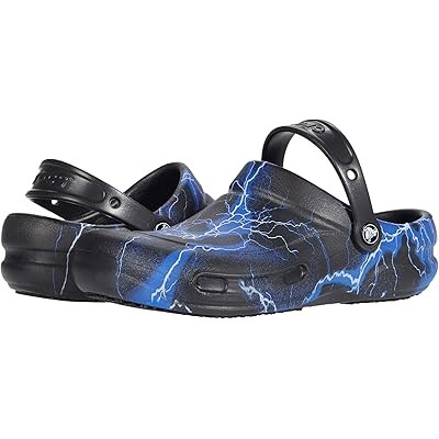 Клог Bistro Graphic от Crocs с амортизирующей стелькой и противоскользящей подметкой 11230748