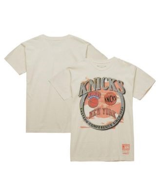 Мужская футболка New York Knicks Hardwood Classics, Vintage Soul Crown Jewels, 100% хлопок, короткие рукава, Mitchell &amp, Ness 11223420