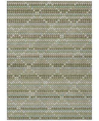 Addison Коврик Chantille ACN1436 53х76 см, ультратонкий с геометрическим принтом, 100% полиэстер 11226735