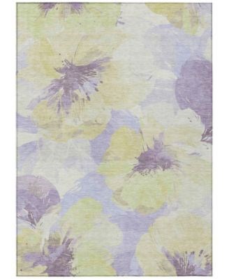 Addison Ультратонкий коврик для бегунка с цветочным узором 70x230 см, машинная стирка, полиэстер 11226731