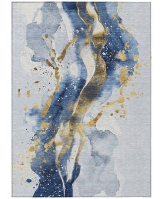 Addison Ковер Chantille ACN1524, абстрактный дизайн, ультратонкое исполнение, 50 х 76 см, для использования на улице и в доме 11226745
