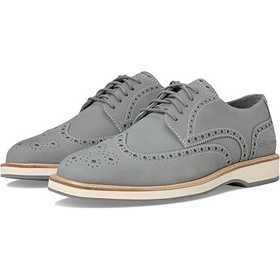 Мужские оксфорды Cole Haan Morse Grand Wingtip из натуральной кожи с ручной обработкой и классической шнуровкой 11227161