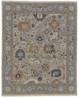 Feizy Ковер 2',x3', из коллекции Corbitt, классический узор, 80% шерсть, 20% хлопок, высота ворса 0.5 см 11233255