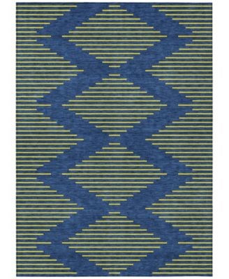 Addison Геометрический коврик 10',x14', с ромбовидным узором для улицы и интерьера, высота ворса 0,19 см 11177303