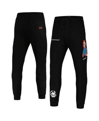 Черные молодежные джоггеры Chucky Behead от Freeze Max с флисовой подкладкой и карманами 11239125