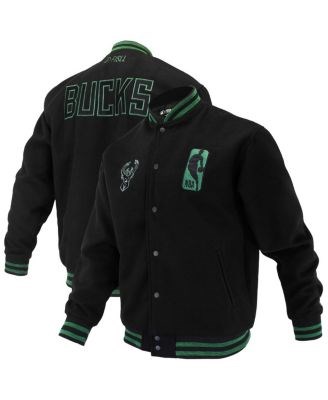Fisll Плотная молодёжная куртка Varsity Milwaukee Bucks с вышивкой из коллекции Logo Man Shadow 11221830