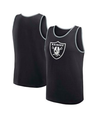 Logo Athletic Молодежный чёрный топ Las Vegas Raiders Unmatched Success с логотипом команды, выполненный из легкого дышащего материала 11222056