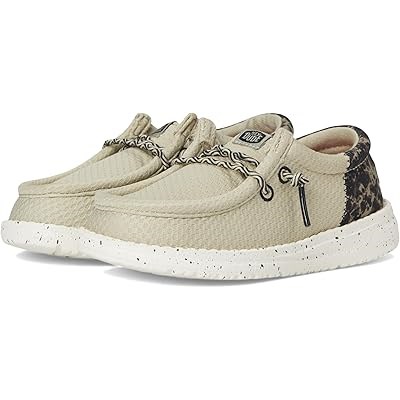 Кроссовки Hey Dude Kids Wally Funk Nu Splatter для малышей с мягким верхом и эластичными шнурками 11177709