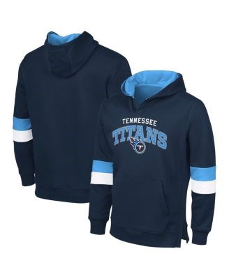Молодёжный мужской худи Tennessee Titans от G-III Sports на магнитной застёжке, лонгслив из флиса 11222215