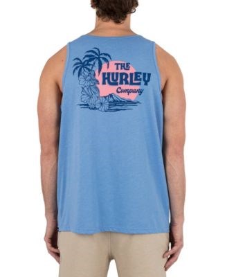 Молодежная майка Hurley Hula Hula из мягкого хлопкового джерси плотностью 150 г/м? с оригинальным принтом 11233440