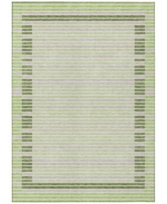 Addison Ковёр-дорожка с полосатым дизайном и контрастным кантом, 70 см х 230 см, машинная стирка, в модном стиле 11226924