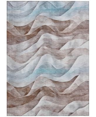 Addison Коврик Chantille ACN1621 53x76 см, абстрактный узор, ультратонкий дизайн, 100% полиэстер 11226957