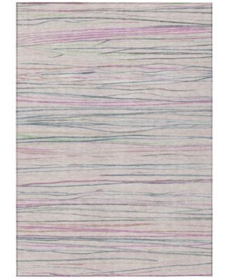 Addison Ультратонкий полосатый ковёр Chantille ACN1607 для внутренних и наружных помещений, 55 см х 76 см 11226706