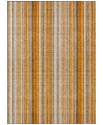 Addison Моющийся коврик в полоску 8',x10',, высота ворса 0.19 см, для дома и улицы 11228250