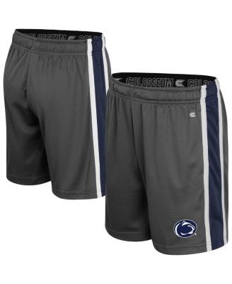 Colosseum Молодежные спортивные шорты Penn State Nittany Lions с контрастными полосками и вышивкой, 100% полиэстер 11173787