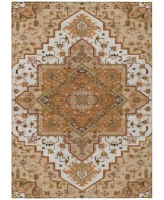 Addison Коврик Чантиль из синтетического материала для внутренних и наружных помещений, 10',x14',, с классическим восточным принтом 11228085