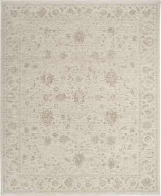 Nourison Home Ковёр Shadows SHW07 размером 114 x 180 см, классический персидский цветочный узор, 100% полиэстер, идеален для дома 11228216