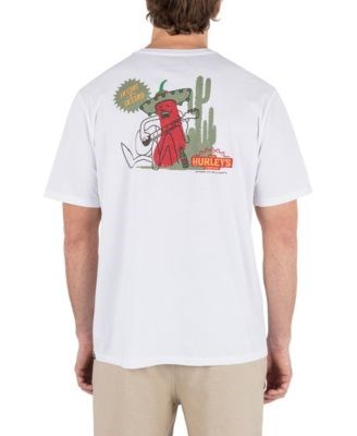 Мужская футболка с коротким рукавом из хлопкового джерси Los Hurley 150 г/м?, стильная и комфортная 11239893