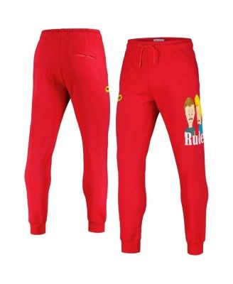 Молодёжные красные джоггеры Beavis and Butt-Head с графикой, бренд Freeze Max 11238654
