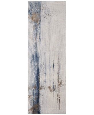 Feizy Ковер-дорожка Clio 0,76 м x 2,39 м с абстрактным узором, высота ворса 1 см, для использования в помещении 11233496