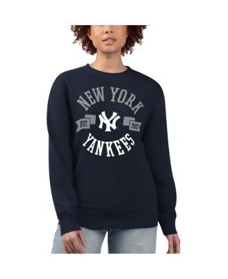 Женский флисовый лонгслив G-III с логотипом команды New York Yankees для уюта и стиля 11222879