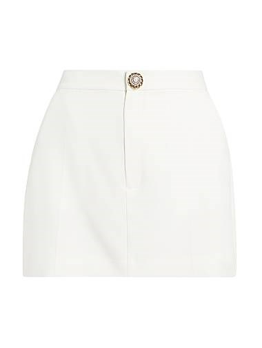 Cinq a Sept Скорта Marie из вискозного крепа с карманами и изящной пуговицей от Cinq a Sept, 69% триацетат 11165782