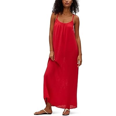 Макси-платье Jude от Michael Stars с U-образным вырезом и тонкими бретелями, 100% хлопок 11227125