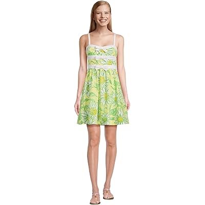 Квадратное платье с регулируемыми бретелями и цветочным принтом от Lilly Pulitzer Cheri 11230672