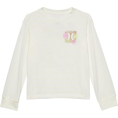 Лонгслив Hurley для мальчиков с ярким графическим принтом бабочки, комфортный и стильный 11170917