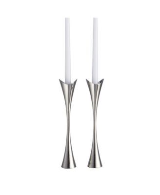 Nambe Классические бронзовые подсвечники высотой 28 см, 2 предмета, элегантный дизайн 11224477