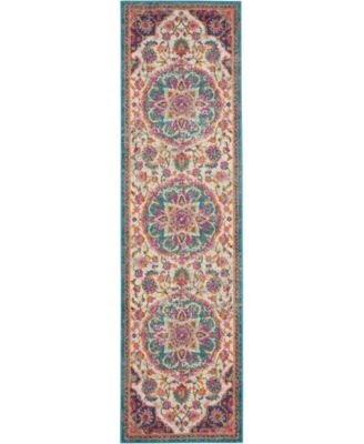 Nourison Home Коврик Passion PSN22 160x220 см из полипропилена, цветочный узор, высота ворса 1,27 см 11176254