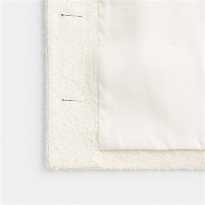 Жакет Heritage C Boucle от Coach с составом из 38% хлопка, 27% акрила, 24% полиэстера и 7% шерсти 11238173