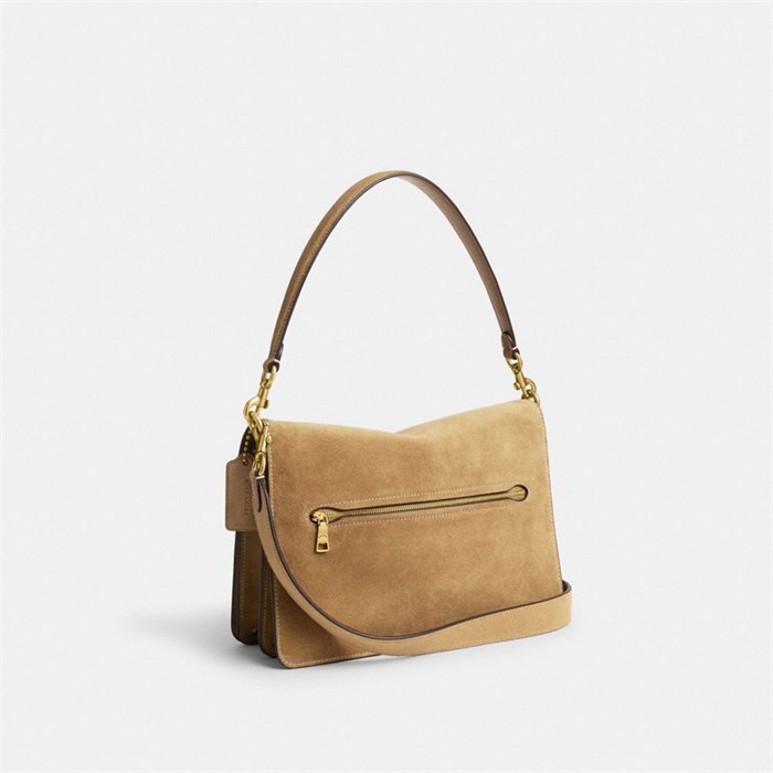 Coach Женская сумка-почтальонка Chain Tabby из мягкой кожи с несколькими ремешками и карманами 11232499