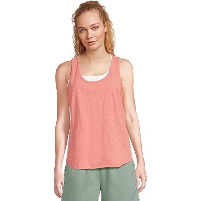 Молодежный топ Mod-o-doc без рукавов с круглым вырезом и асимметричным подолом, 100% хлопок 11230736