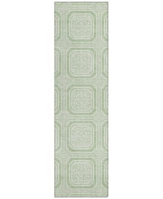 Addison Стираемый в машинке коврик для бега 70x229 см с геометрическим узором из полиэстера 11225342