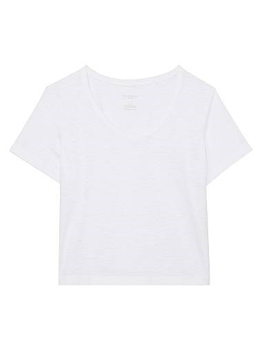 M.M.LaFleur Футболка Kenya из 100% хлопка с расслабленным кроем и круглым вырезом для комфортной посадки 11167772