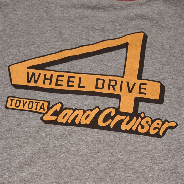 Футболка Land Cruiser от Howler Brothers из супер мягкого хлопка с графичным принтом и классическим кроем 11187085