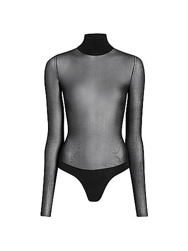 Легкий обтягивающий лонгслив Tallin от Khaite с высоким воротником, 72% вискоза, изготовленный в Италии 11017282