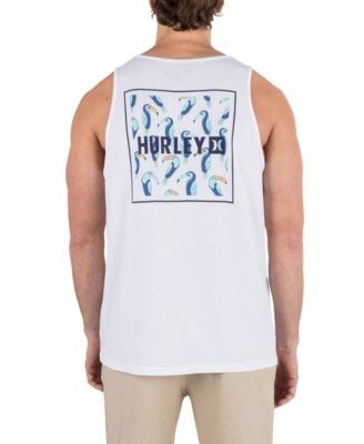Мужская футболка с коротким рукавом Hurley One and Only Lido из 100% хлопка, идеально подходящая для отпусков и выходных 11239872