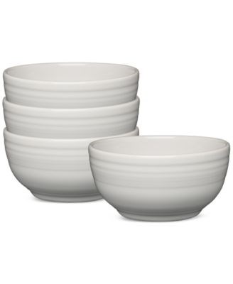 Fiesta Набор из 4 белых керамических чаш для хлопьев Coupe, 14 см, 650 мл 11177304